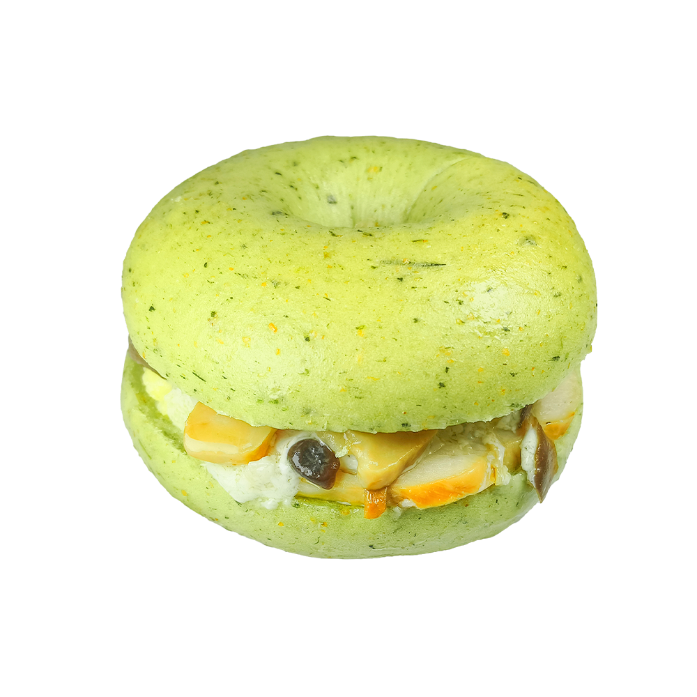 Spinat Kyllingsopp Bagel