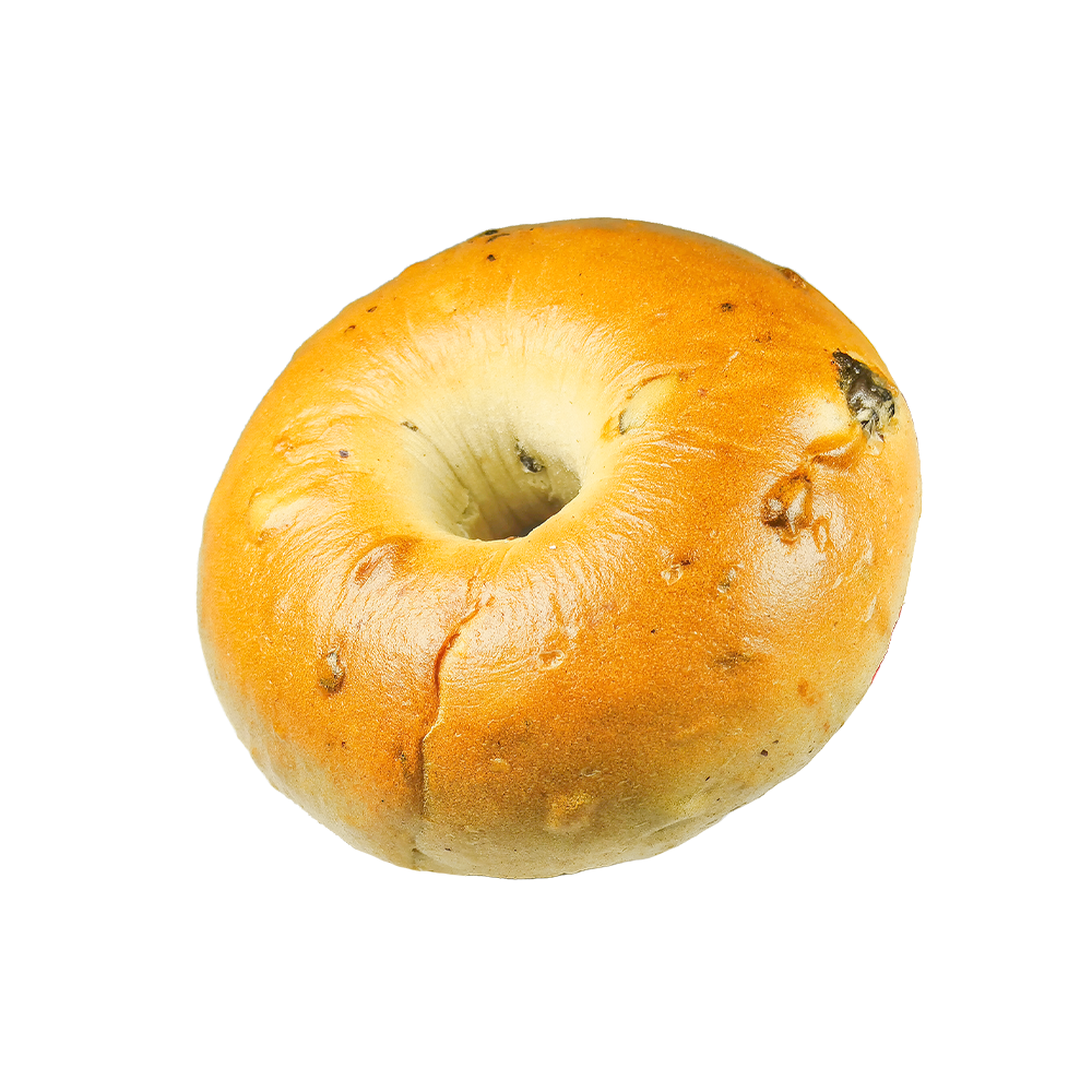 Naturlig søt kanelrosinbagel Naturlig søt kanelrosinbagel