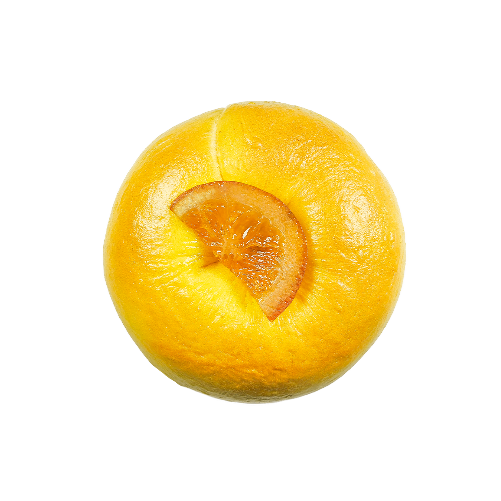 Søt og forfriskende appelsinkremostbagel Søt og forfriskende appelsinkremostbagel