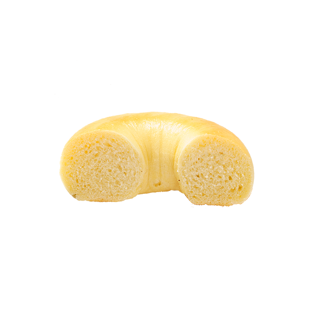 Glanset og sprø vanlig bagel